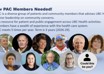 Call for New Members: UBC Health Patient & Community Advisory Committee